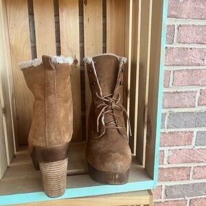 Denim & Supply Ralph Lauren Brown Heeled Boots